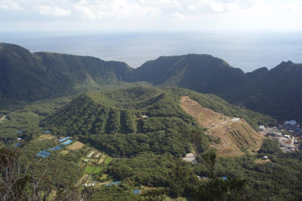 Aogashima Volcanic Crater Town