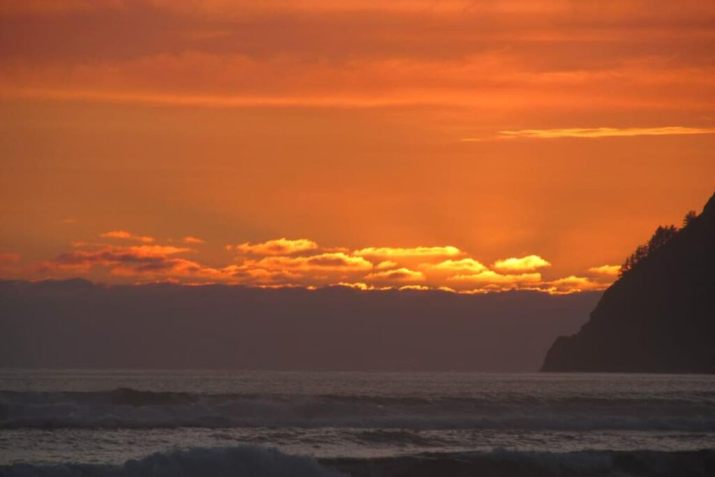 Oregon Coast Cape Lookout Camp